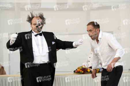 Theaterprobe 'Jedermann' in Beelitz