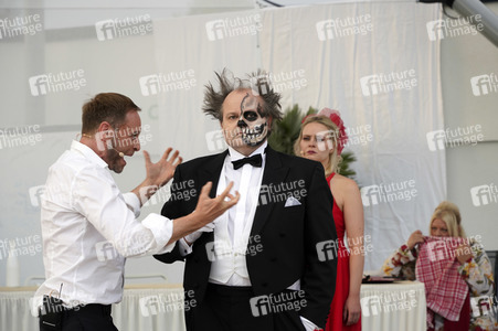 Theaterprobe 'Jedermann' in Beelitz