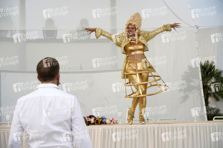 Theaterprobe 'Jedermann' in Beelitz
