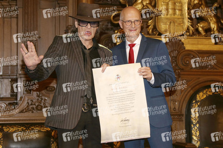 Festakt Verleihung der Ehrenbürgerwürde an Udo Lindenberg in Hamburg
