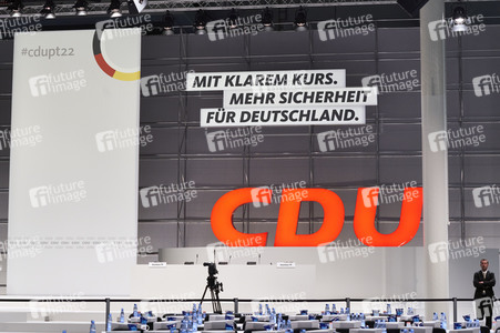Bundesparteitag 2022 der CDU in Hannover