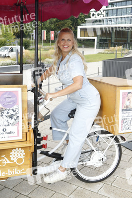 Pressetermin mit Barbara Schöneberger in Hamburg