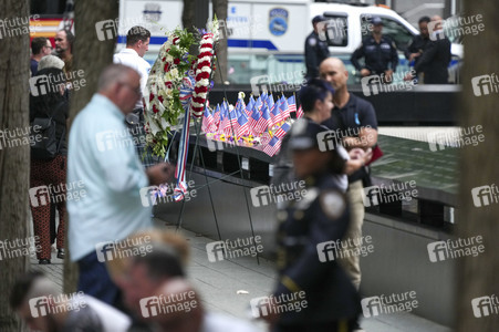 Gedenken an die Opfer der Terroranschläge am Wold Trade Center in New York