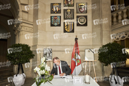 Kondolenzbuch für die Queen in Hannover