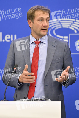 Pressekonferenz zur Verordnung über Entwaldung im Europäischen Parlament in Straßburg