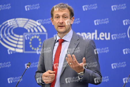 Pressekonferenz zur Verordnung über Entwaldung im Europäischen Parlament in Straßburg