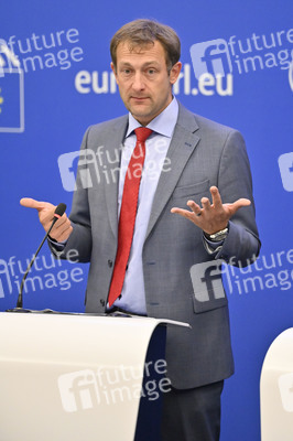 Pressekonferenz zur Verordnung über Entwaldung im Europäischen Parlament in Straßburg