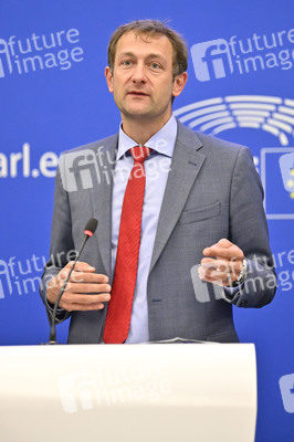 Pressekonferenz zur Verordnung über Entwaldung im Europäischen Parlament in Straßburg