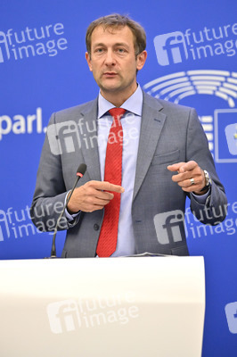 Pressekonferenz zur Verordnung über Entwaldung im Europäischen Parlament in Straßburg