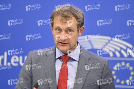 Pressekonferenz zur Verordnung über Entwaldung im Europäischen Parlament in Straßburg