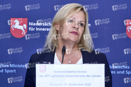 Innenministerkonferenz der SPD-geführten Innenressorts in Hannover