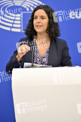 Pressebriefing der Fraktion Die Linke im EU-Parlament in Straßburg