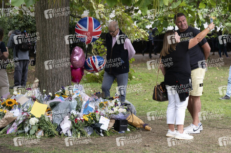 Trauer um Queen Elizabeth in London