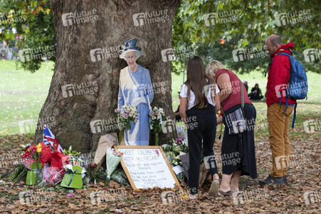 Trauer um Queen Elizabeth in London