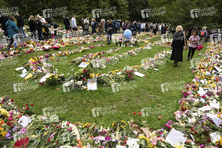 Trauer um Queen Elizabeth in London