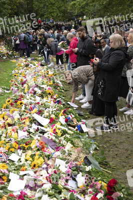 Trauer um Queen Elizabeth in London