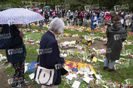 Trauer um Queen Elizabeth in London