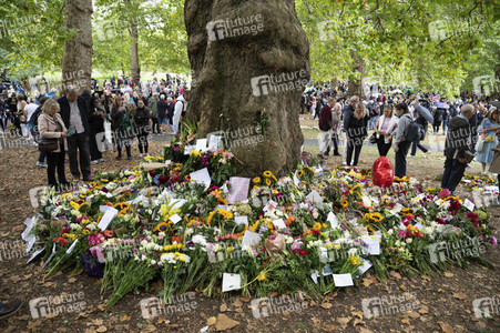 Trauer um Queen Elizabeth in London