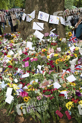 Trauer um Queen Elizabeth in London