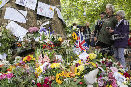 Trauer um Queen Elizabeth in London