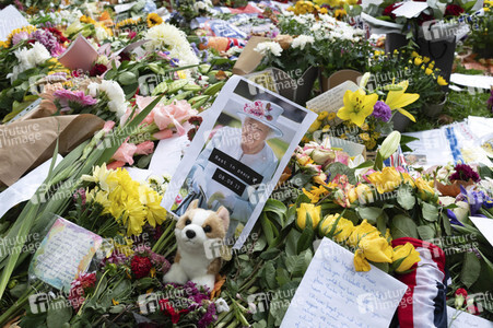 Trauer um Queen Elizabeth in London