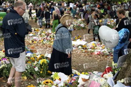 Trauer um Queen Elizabeth in London