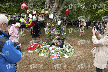 Trauer um Queen Elizabeth in London
