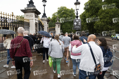 Trauer um Queen Elizabeth in London