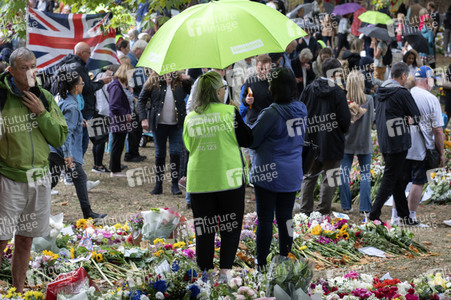 Trauer um Queen Elizabeth in London