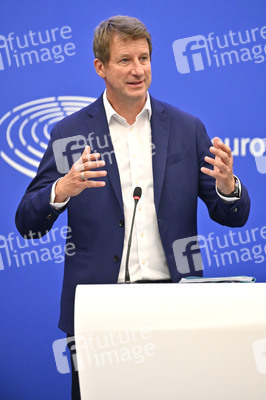 Pressekonferenz zu Produkten, die durch Zwangsarbeit hergestellt werden in Straßburg