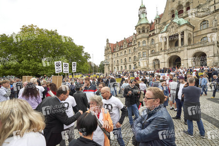 Demonstration des Bäckerhandwerks in Hannover