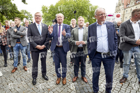 Demonstration des Bäckerhandwerks in Hannover