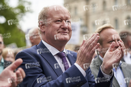 Demonstration des Bäckerhandwerks in Hannover