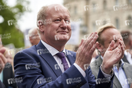 Demonstration des Bäckerhandwerks in Hannover