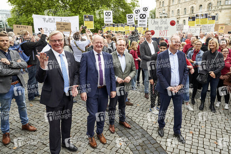 Demonstration des Bäckerhandwerks in Hannover