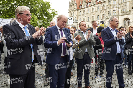 Demonstration des Bäckerhandwerks in Hannover