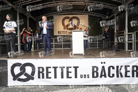 Demonstration des Bäckerhandwerks in Hannover
