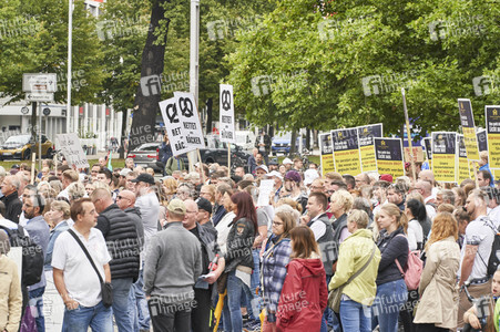 Demonstration des Bäckerhandwerks in Hannover
