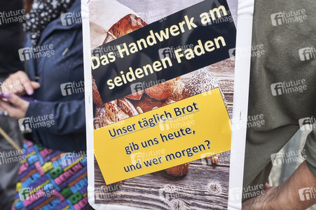 Demonstration des Bäckerhandwerks in Hannover