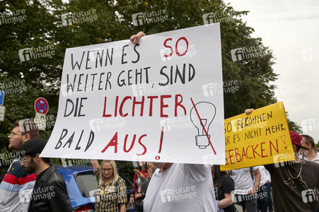 Demonstration des Bäckerhandwerks in Hannover