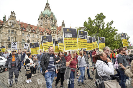 Demonstration des Bäckerhandwerks in Hannover