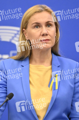 Pressekonferenz zu erneuerbaren Energien im EU-Parlament in Straßburg