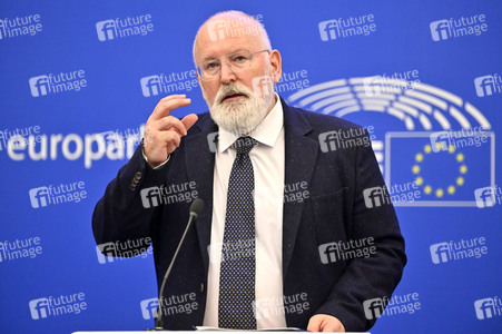 Pressekonferenz zu erneuerbaren Energien im EU-Parlament in Straßburg