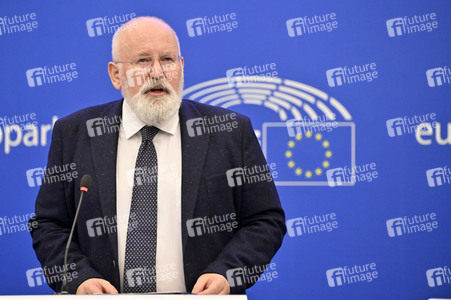 Pressekonferenz zu erneuerbaren Energien im EU-Parlament in Straßburg