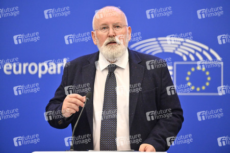 Pressekonferenz zu erneuerbaren Energien im EU-Parlament in Straßburg