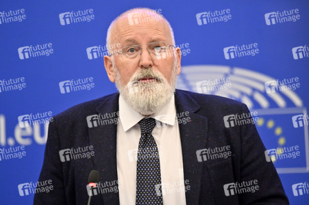 Pressekonferenz zu erneuerbaren Energien im EU-Parlament in Straßburg