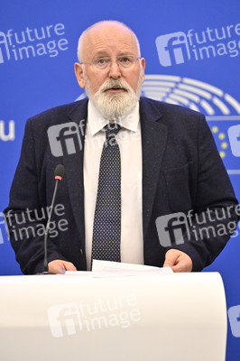 Pressekonferenz zu erneuerbaren Energien im EU-Parlament in Straßburg