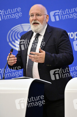 Pressekonferenz zu erneuerbaren Energien im EU-Parlament in Straßburg