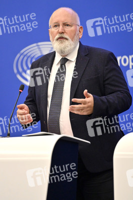 Pressekonferenz zu erneuerbaren Energien im EU-Parlament in Straßburg