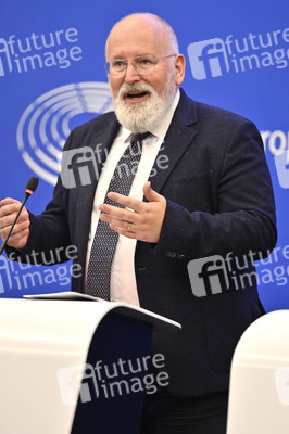 Pressekonferenz zu erneuerbaren Energien im EU-Parlament in Straßburg